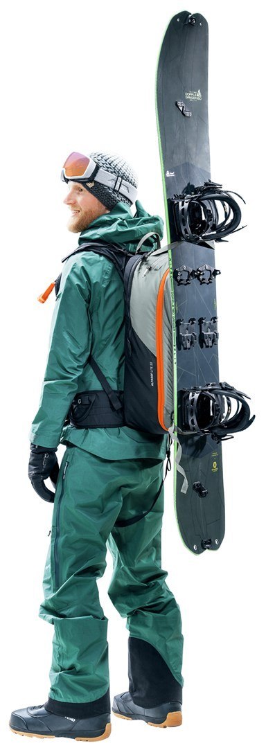 Deuter Plecak lawinowy Deuter Alproof Lite 22L + czujnik Garmin HRM Dual, tin/black