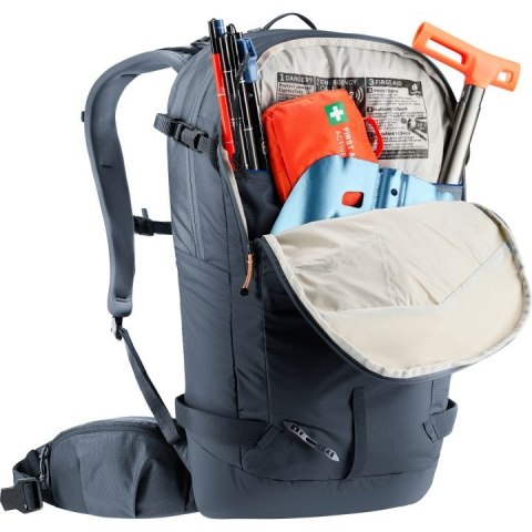 Deuter Plecak skiturowy Deuter Freerider 24 czarny