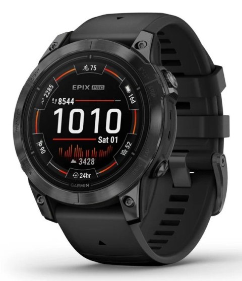 Garmin Zegarek sportowy Garmin EPIX PRO (GEN 2) AMOLED 47mm Slate Gray Black/Black Band (WYPRZEDAŻ)