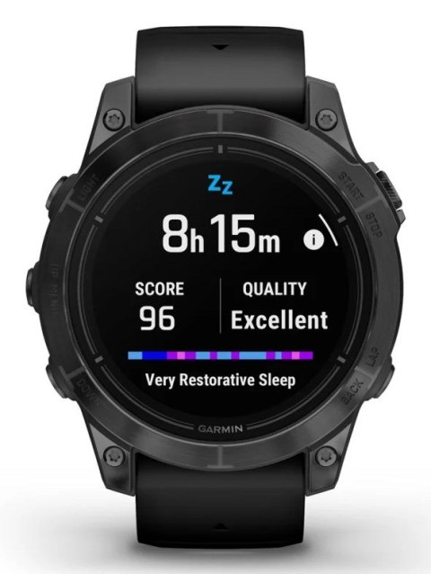 Garmin Zegarek sportowy Garmin EPIX PRO (GEN 2) AMOLED 47mm Slate Gray Black/Black Band (WYPRZEDAŻ)