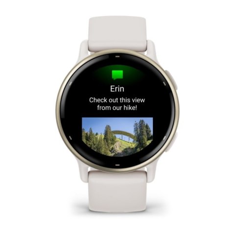 Garmin Zegarek sportowy Garmin Vivoactive 5 AMOLED 42mm Beżowy