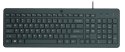 Hewlett-Packard Klawiatura HP 150 Wired Keyboard przewodowa czarna 664R5AA