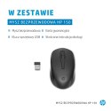 Hewlett-Packard Mysz HP 150 Wireless Mouse bezprzewodowa czarna 2S9L1AA