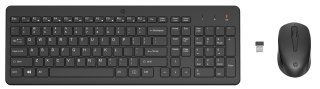 Hewlett-Packard Zestaw klawiatura + mysz HP 330 Wireless Mouse and Keyboard Combo czarne 2V9E6AA