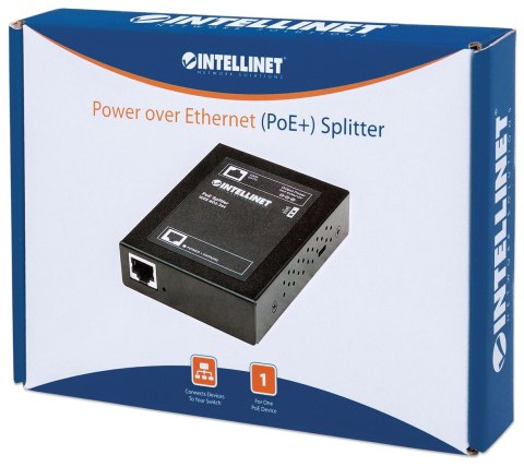 Intellinet INTELLINET ROZDZIELACZ SPLITTER POE+ IEEE 802.3AT/AF NA 5/7,5/9/12V DC 560443