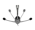 Logitech Słuchawki Logitech H110 981-000271 (kolor szary) (WYPRZEDAŻ)