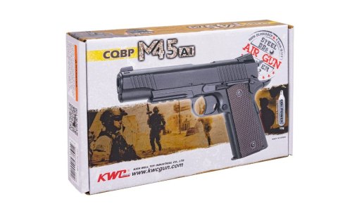 RANGER Pistolet wiatrówka RANGER 1911 M45A1 CQBP k.4,5BBs 21-strz. METAL SLIDE KWC (WYPRZEDAŻ)