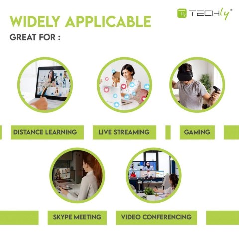 TECHly TECHLY MIKROFON KONFERENCYJNY +MUTE