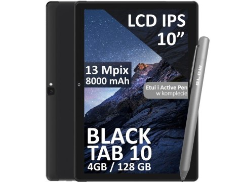 BLOW BLOW TABLET BLOW BLACKTAB10 4/128GB 4G LTE IPS (WYPRZEDAŻ)