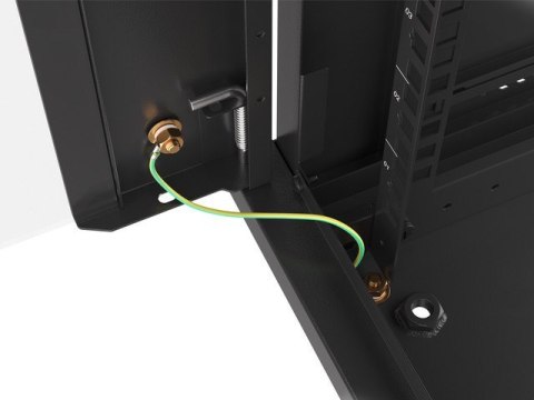 Lanberg Szafa rack Lanberg WF01-6422-10B (22U; 1082mm / 600mm / 450 mm; wisząca; Otwierane; 19''; kolor czarny)