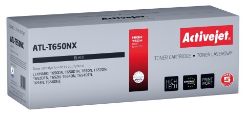 Activejet Activejet ATL-T650NX Toner (zamiennik LEXMARK T650H11E; Supreme; 25000 stron; czarny)