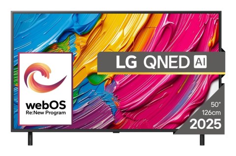 LG Telewizor LG 50QNED80A3A QNED 50'' 4K Ultra HD WebOS Dolby Digital DVB-T2 Czarny