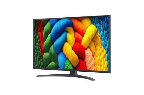 LG Telewizor LG NanoCell 43NANO81A6A 43'' 4K Ultra HD WebOS Dolby Digital DVB-T2 Czarny