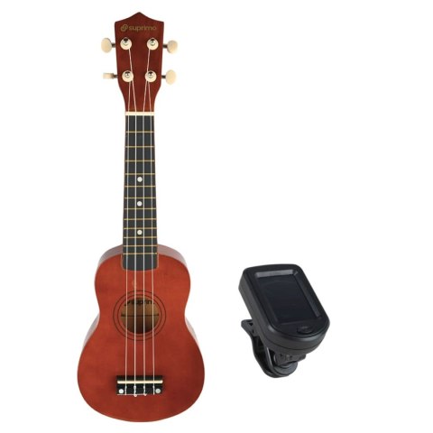 SUPRIMO SUPRIMO UK21 SET DW - Ukulele sopranowe 21" ciemne