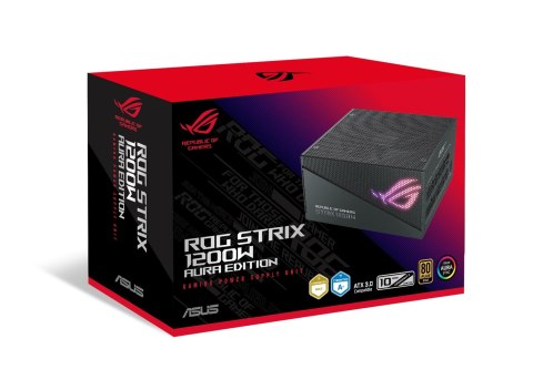 ASUS Zasilacz ASUS ROG STRIX 1200W GOLD AURA EDITION (WYPRZEDAŻ)