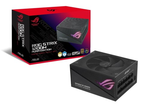 ASUS Zasilacz ASUS ROG STRIX 1200W GOLD AURA EDITION (WYPRZEDAŻ)