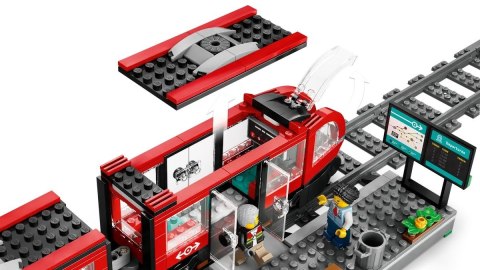 Lego LEGO City 60423 Tramwaj miejski ze stacją