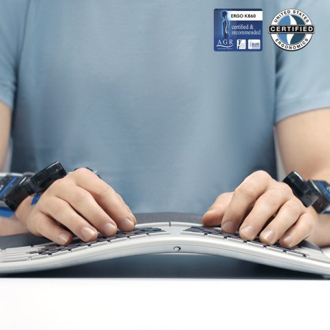 Logitech Klawiatura Logitech ERGO K860 - GRAPHITE Wireless