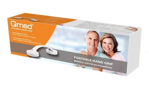 Qmed Uchwyt łazienkowy na przyssawki 30cm.