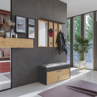 TOP E SHOP PARMA WIESZAK ANTRACYT/ARTISAN