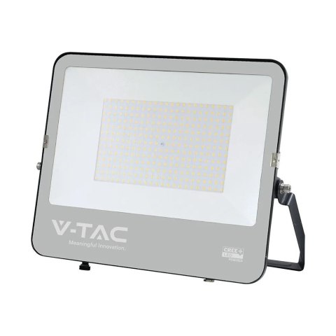V-TAC Projektor LED V-TAC CREE CHIP 200W 135lm/W czarna obudowa przewód 1m IP65 VT-44201 6500K 27000lm 6 lat gwarancji