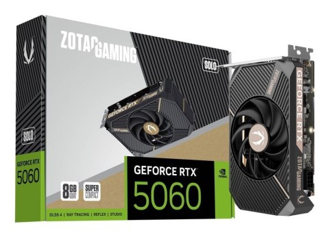 ZOTAC Karta graficzna ZOTAC GAMING GeForce RTX 5060 SOLO 8GB (WYPRZEDAŻ)