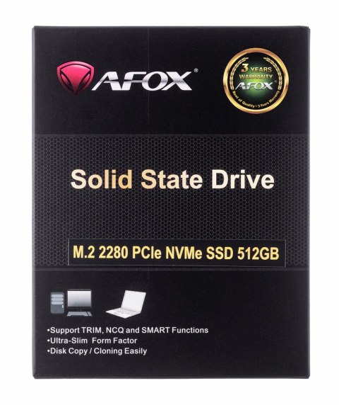 AFOX AFOX ME300 SSD M.2 PCI-Ex4 512GB TLC 2.5 GB/s NVMe
