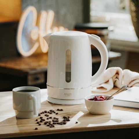 Adler Czajnik elektryczny ADLER AD 1385w biały