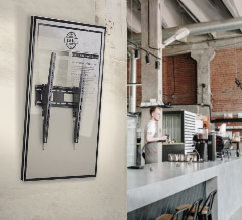 GEMBIRD GEMBIRD UCHWYT ŚCIENNY DO TELEWIZORA DIGITAL SIGNAGE W ORIENTACJI PIONOWEJ (POCHYLENIE) 37"-75"