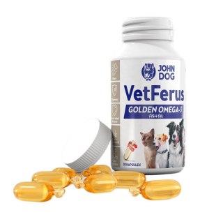 JOHN DOG JOHN DOG VetFerus GOLDEN OMEGA-3 FISH OIL 30 kaps