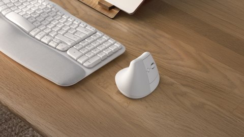Logitech Mysz Logitech Lift Vertical White