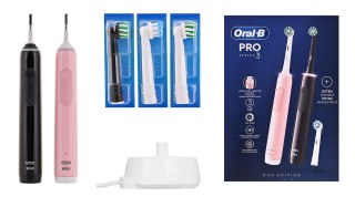 Braun Szczoteczka Oral-B Pro 3 3900N Black/Pink +2 rączka