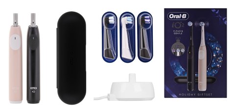 Braun Zestaw szczoteczek do zębow Oral-B IO2 Duo Xmas