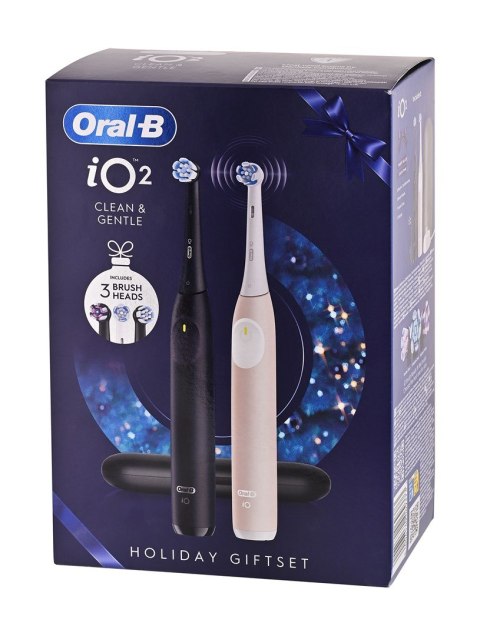 Braun Zestaw szczoteczek do zębow Oral-B IO2 Duo Xmas