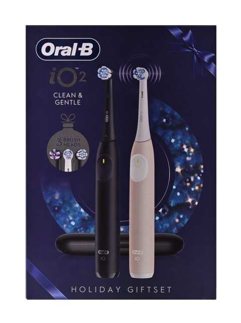 Braun Zestaw szczoteczek do zębow Oral-B IO2 Duo Xmas