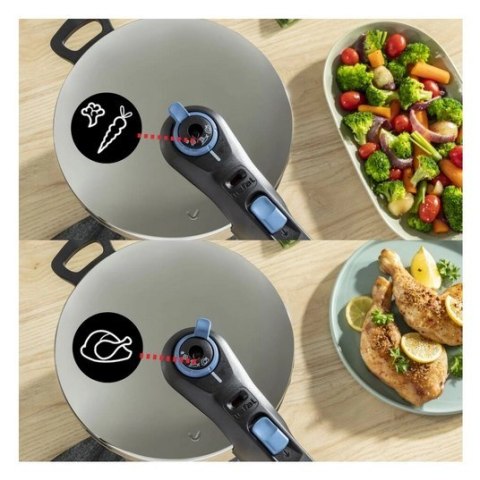 Tefal Zestaw szybkowary TEFAL Secure Trendy Pressure 4L + 6L INDUKCJA P2584301