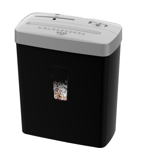 Adler Niszczarka do dokumentów CAMRY CR 1037s srebrna