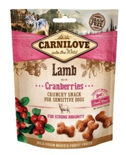 CARNILOVE CARNILOVE Fresh Crunchy Lamb+Cranberry - przysmak dla psa - 200 g