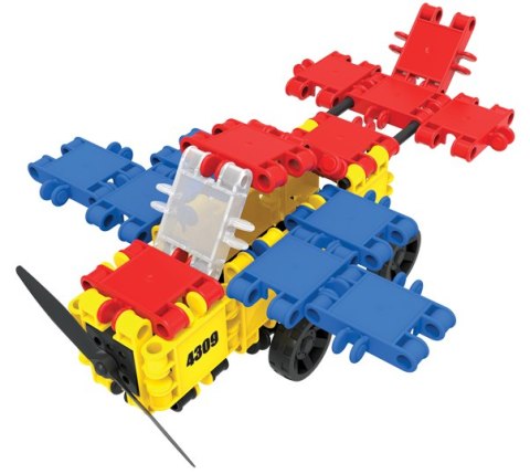 CLICS Klocki konstrukcyjne CLICS - Zestaw 275 el. (10w1)