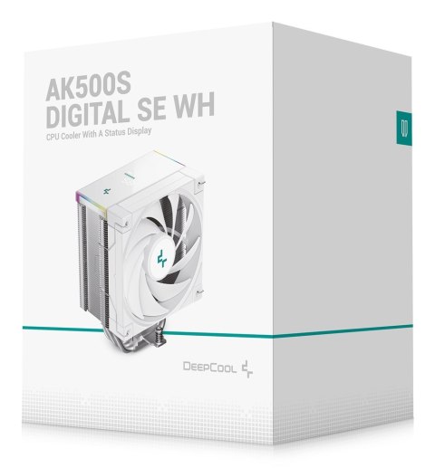 DEEPCOOL Chłodzenie DeepCool AK500S DIGITAL SE WH