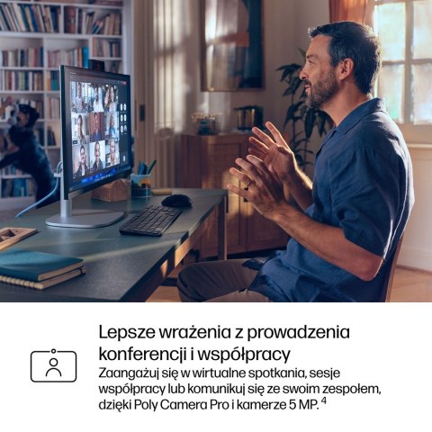 Hewlett-Packard HP EliteStudio 8 AiO G1i Ultra 5 235 23.8"FHD Touch IPS 300nits LBL AG 16GB DDR5 5600 SSD512 Intel Graphics Cam 5MP W11Pro 3Y On