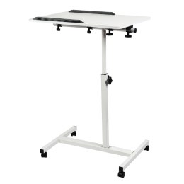 Maclean MACLEAN MOBILNE BIURKO/STAND NA LAPTOP, BIAŁE, REGULACJA WYSOKOŚĆ 59-89CM, MAX. 30KG MC-121 W