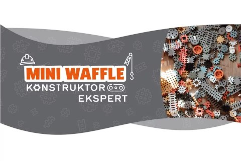 Marioinex MARIOINEX Klocki Mini Waffle Konstruktor Expert, 141 elementów