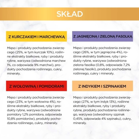 PURINA NESTLE PURINA GOURMET GOLD Savoury Cake Mix Smaków 48x85g