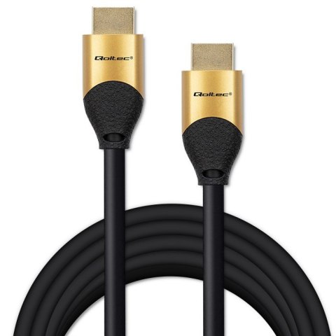 Qoltec QOLTEC KABEL HDMI V2.1 ULTRA HIGH SPEED 8K | 60HZ | 26AWG | GOLD | 5M