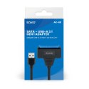 SAVIO SAVIO ADAPTER SATA (F) - USB-A 3.1 GEN 1 (M) DO DYSKÓW 2.5" AK-68