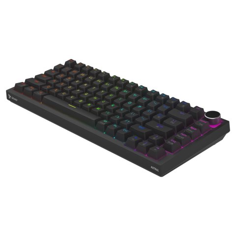 SAVIO SAVIO KLAWIATURA MAGNETYCZNA ASTRAL BLACK OUTEMU WHITE JADE RGB