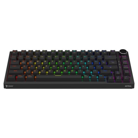 SAVIO SAVIO KLAWIATURA MAGNETYCZNA ASTRAL BLACK OUTEMU WHITE JADE RGB