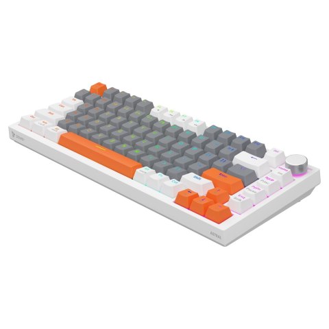 SAVIO SAVIO KLAWIATURA MAGNETYCZNA ASTRAL WHITE OUTEMU WHITE JADE RGB 3 KOLORY KEYCAPÓW