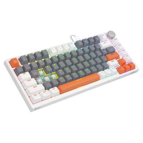 SAVIO SAVIO KLAWIATURA MAGNETYCZNA ASTRAL WHITE OUTEMU WHITE JADE RGB 3 KOLORY KEYCAPÓW